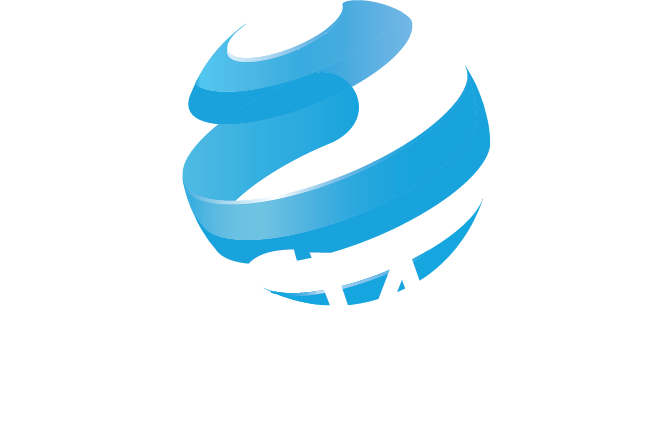 Darwin Quantum Logo VERTICAL WHITE FONT 2024